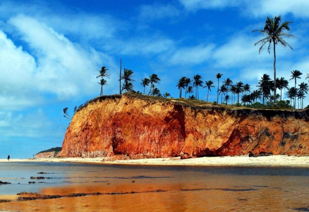 Paraíso da Falésia em Cumuruxatiba Vila Exterior foto